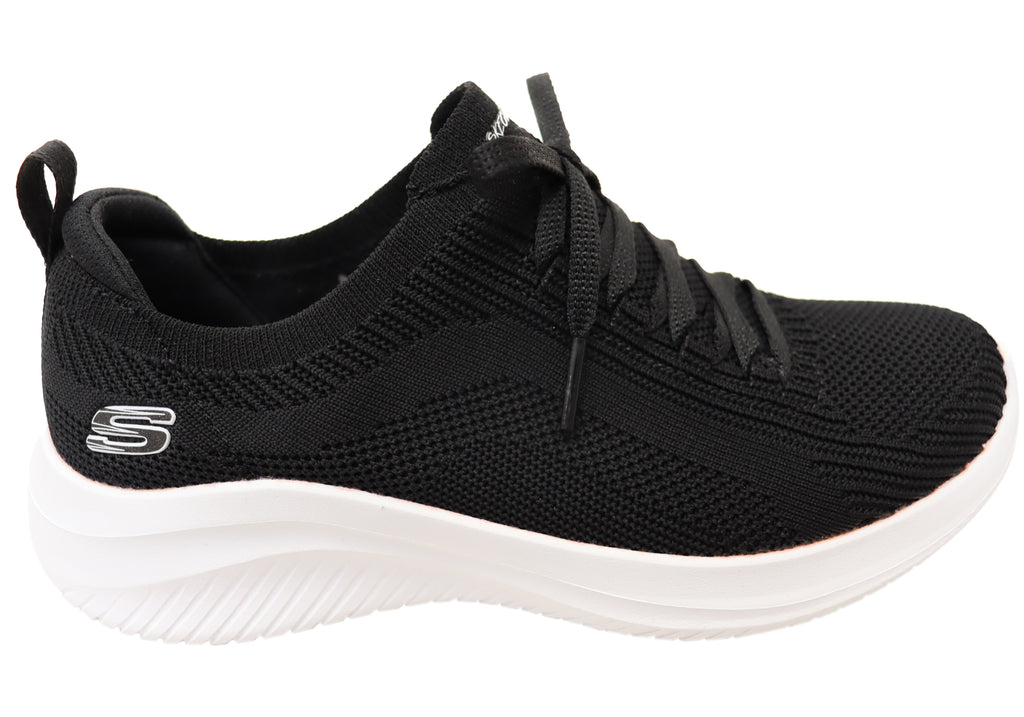 Skechers black discount