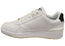 Lacoste Mens Comfortable Lace Up Leather T Clip Sneakers