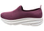 Kroten Womens Travelwalker Rise Slip On Wide Width Walking Shoes