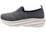 Kroten Womens Travelwalker Rise Slip On Wide Width Walking Shoes