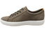 ECCO Mens Soft 7 Comfortable Leather Casual Lace Up Sneakers Shoes