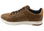 Florsheim Mens Leather EE Extra Wide Crossover Lace To Toe Sneakers