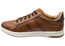 Florsheim Mens Leather EE Extra Wide Crossover Lace To Toe Sneakers