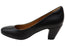 Sofft Lana Womens Leather Pumps Heels With Comfortable Footbed