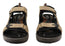 ECCO Mens Comfortable Leather Offroad Sandals