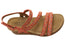 Comfortiva Silvia Womens Comfort Footbed Wide Fit Leather Sandals