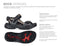 ECCO Mens Offroad Comfortable Leather Adjustable Sandals