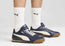 Puma Mens Turino II Comfortable Navy Lace Up Sneakers