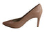 RMK Abra Womens Mid Heel Leather Pointed Toe Pump Shoes