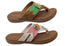 New Face Taylor Womens Comfort Leather Thongs Sandals Made In Brazil