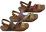 New Face Pina Womens Comfortable Leather Sandals Made In Brazil