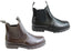 Roc Jumbuk Senior Older Boys/Mens Pull On Leather Boots