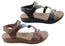 New Face Lottia Womens Comfortable Leather Sandals Made In Brazil