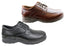 Slatters Lithgow Mens Leather Extra Wide Fit Comfortable Lace Up Shoes