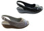 Comfortflex Keepler Womens Comfortable Wedge Sandals Made In Brazil