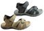 Pegada Jarrod Mens Leather Comfort Cushioned Sandals Made In Brazil