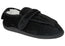 Scholl Orthaheel Easyfit Mens Adjustable Comfortable Indoor Slippers