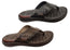 Pegada Sloan Mens Comfortable Leather Thongs Sandals Made In Brazil