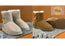 Grosby Button Ugg Womens Warm Comfort Boots With Sheepskin Lining