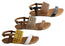 Orcade Gismo Womens Comfortable Leather Sandals Made In Brazil