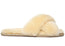 UGG Australian Shepherd Linty Womens Cross Fluffy Slide Slippers