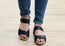 New Face Anchor Womens Comfortable Leather Sandals Made In Brazil