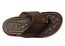 Pegada Sloan Mens Comfortable Leather Thongs Sandals Made In Brazil