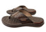 Pegada Sloan Mens Comfortable Leather Thongs Sandals Made In Brazil