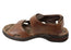 Pegada Sambo Mens Comfort Leather Adjustable Sandals Made In Brazil