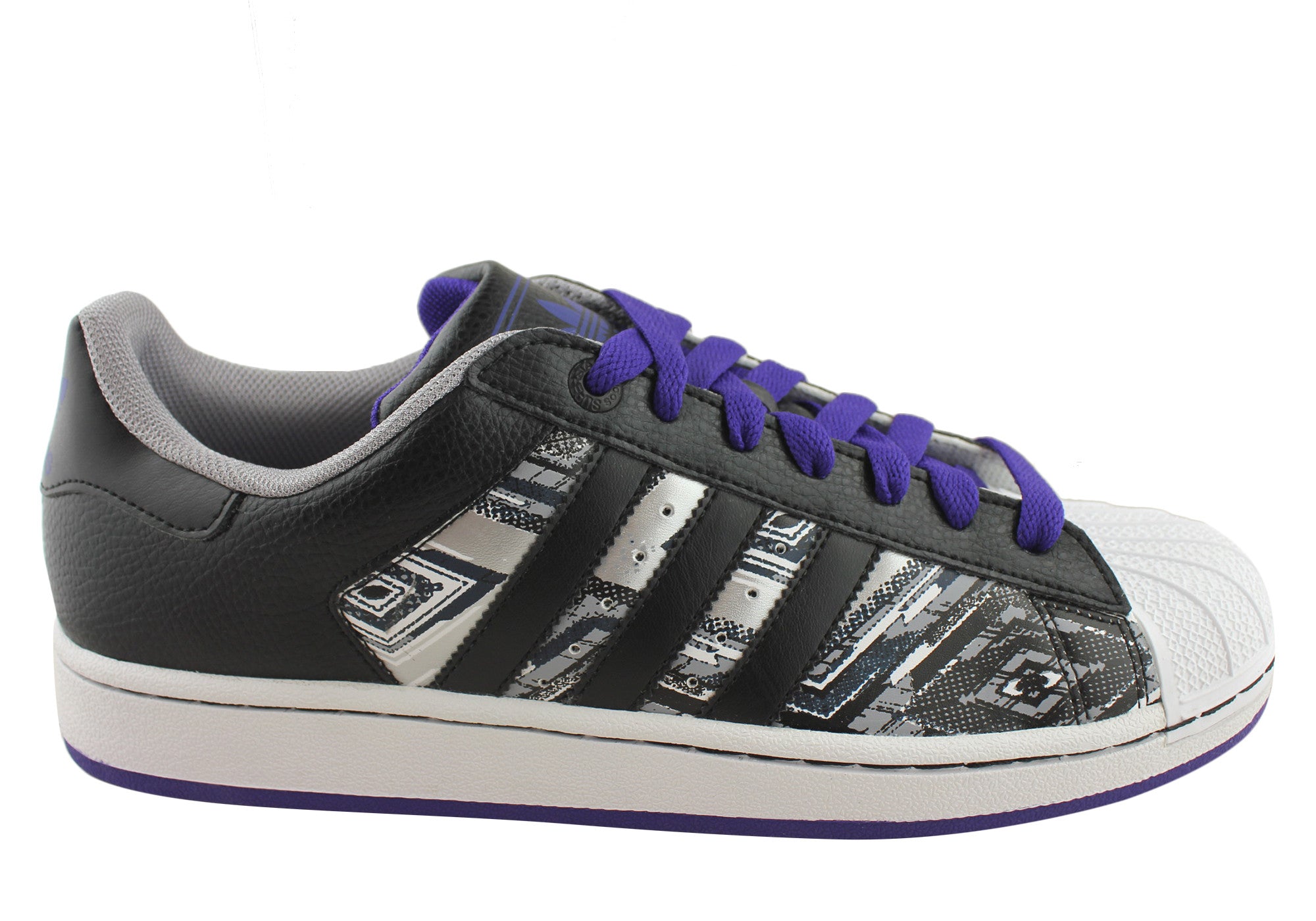 Black/Grey/Purple