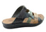 New Face Soma Womens Comfort Leather Slides Sandals Made In Brazil