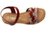 Lola Canales Lane Womens Comfortable Leather Sandals Made In Spain