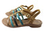 New Face Mari Womens Comfortable Leather Sandals Made In Brazil