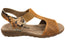 Flex & Go Montana Womens Comfortable Leather Sandals Made In Portugal