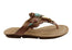 Bottero Aruba Womens Comfort Leather Thongs Sandals Made In Brazil