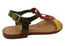 Lola Canales Courtney Womens Comfortable Leather Sandals Made In Spain