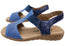 Flex & Go Montana Womens Comfortable Leather Sandals Made In Portugal