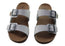 New Face Silvan Womens Comfort Leather Slides Sandals Made In Brazil