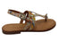 Lola Canales Cidney Womens Comfortable Leather Sandals Made In Spain