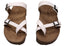 Via Paula Toto Womens Leather Comfort Thongs Sandals Made in Brazil