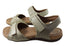 New Face Anchor Womens Comfortable Leather Sandals Made In Brazil