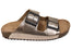 Via Paula Hilda Womens Leather Comfort Slides Sandals Made in Brazil