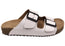 Via Paula Hilda Womens Leather Comfort Slides Sandals Made in Brazil