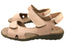 Flex & Go Carmella Womens Comfortable Leather Sandals Made In Portugal