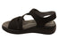 Scholl Orthaheel Sandra Womens Comfortable Memory Foam Sandals