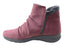 Flex & Go Melo Womens Comfortable Leather Ankle Boots Made In Portugal