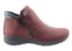 Flex & Go Yonda Womens Comfort Leather Ankle Boots Made In Portugal