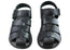 Itapua Troy Mens Leather Comfort Closed Toe Sandals Made In Brazil