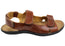 Opananken Miles Mens Comfortable Leather Adjustable Sandals