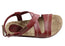 Pegada Tracie Womens Comfort Cushioned Leather Sandals Made In Brazil